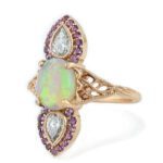 opal-and-pink-sapphire-fairy-ring-aura-right-side-view