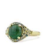 round-rough-cut-emerald-and-colorful-diamond-pave-ring-right-side