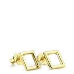 delicate-square-gold-earrings-square-peg-studs-side